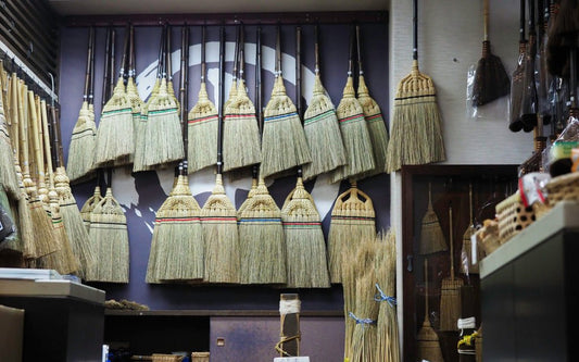 The Retirement of The Head Craftsman at Shirokiya Denbei Broom - The Wabi Sabi Shop