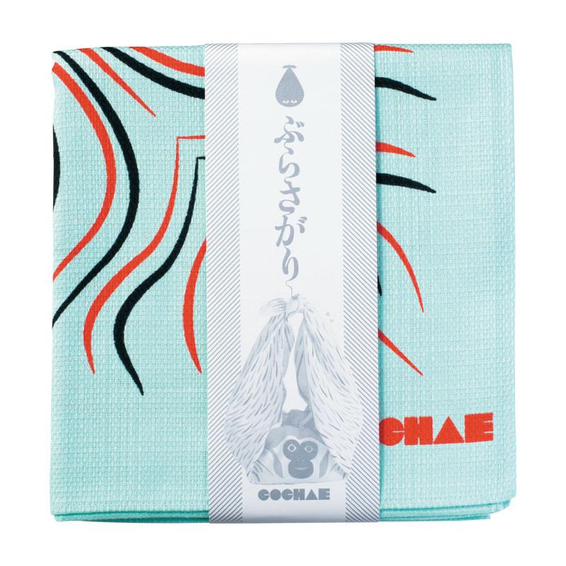 Furoshiki - COCHAE Monkey Blue