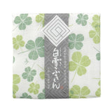 Japanese Dish Cloth – Shirayuki Kitchen Cloth - Four-Leaf Clover
