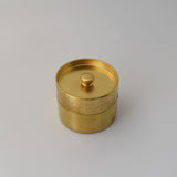 Nankei Brass Tea Caddy