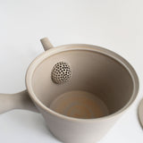 Nankei Sencha Kyusu Teapot — White Clay 600ml