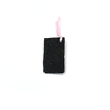 A single rectangular seaweed-textured bookmark with a pink ribbon, displayed against a clean white background.