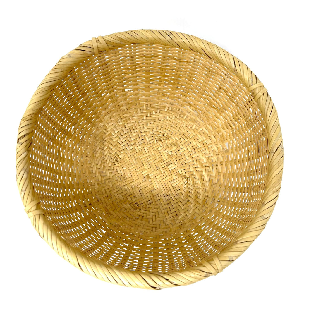 Artisan Bamboo Rice Zaru Colander | The Wabi Sabi Shop