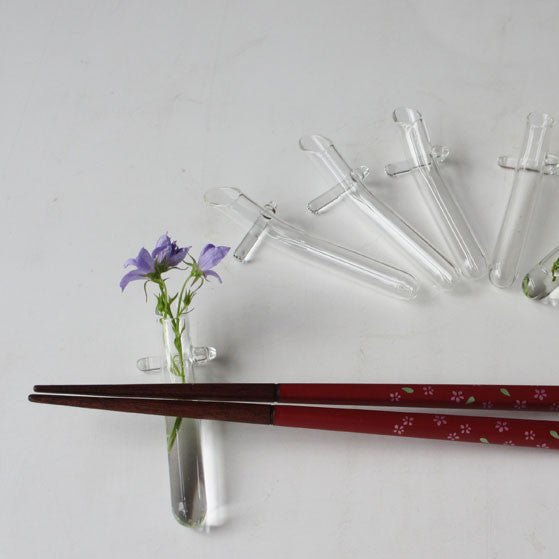 Blooming Glass Utensil Rest – Set of 6