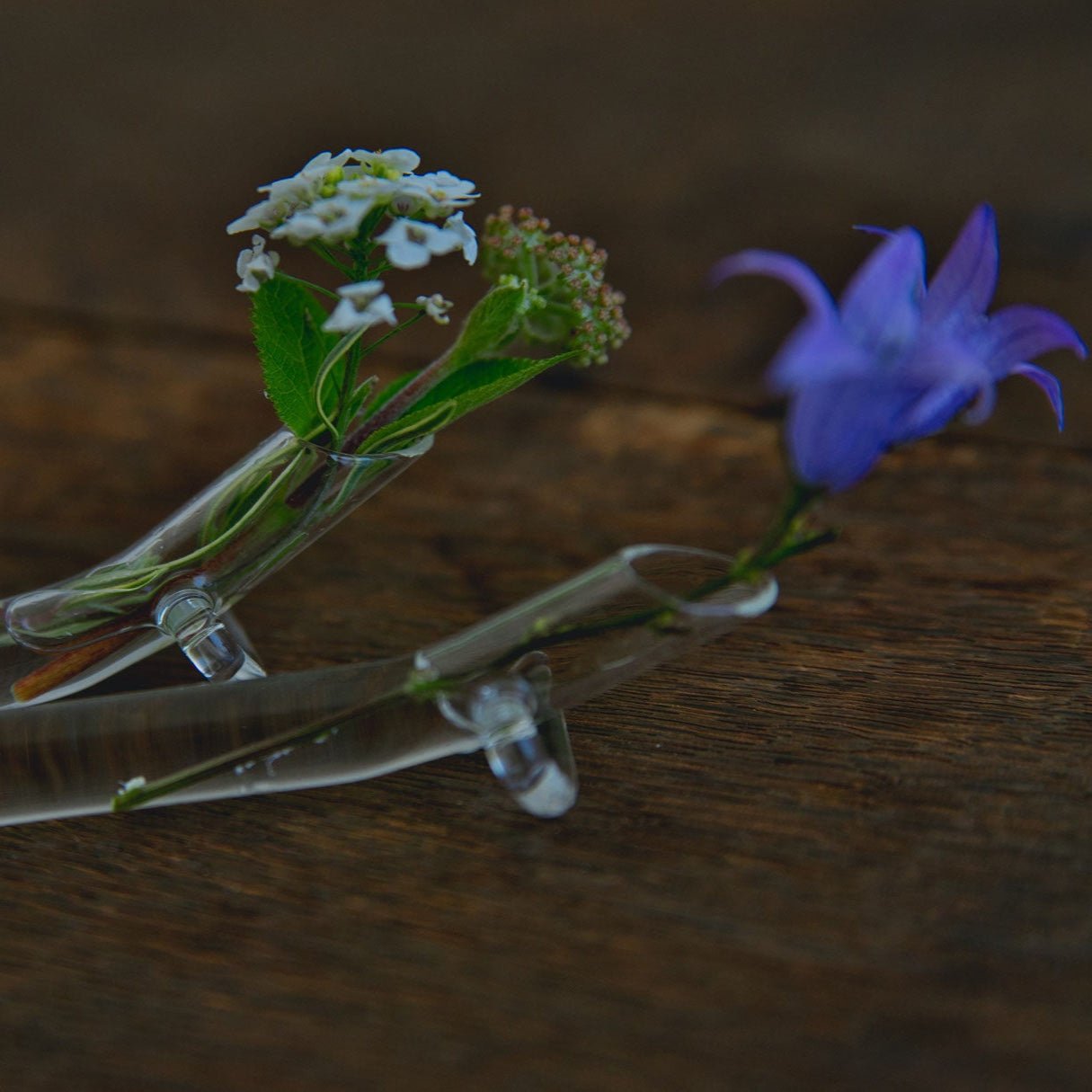 Blooming Glass Utensil Rest – Set of 6