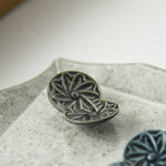 Botanical Motif Chopstick Rest — Olive