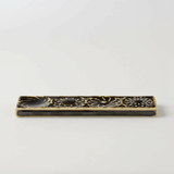 Botanical Motif Cutlery Rest — Amber