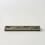 Botanical Motif Cutlery Rest — Olive