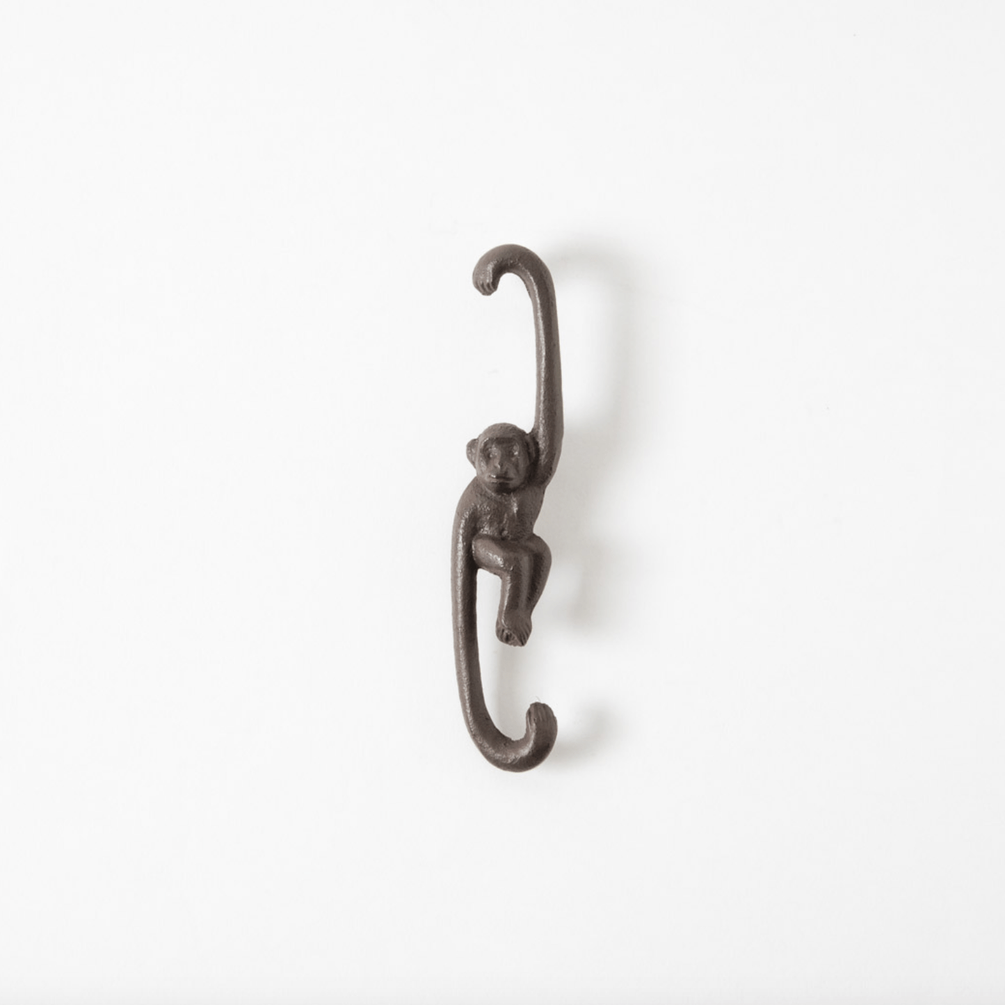 Cast Iron Monkey Hook — Medium