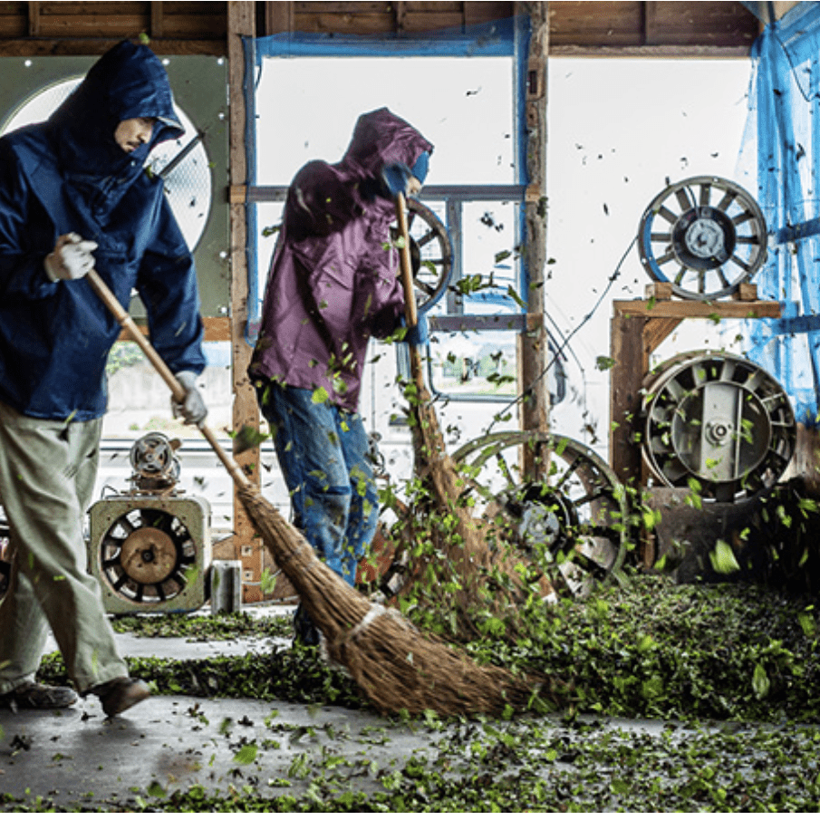 Furoshiki 100 – Naturally Indigo - Dyed Ichimatsu Gradation