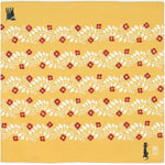 Furoshiki 48 – Yumeji Takehisa, Cat in Kerria Yamabuki Yellow