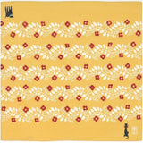 Furoshiki 48 – Yumeji Takehisa, Cat in Kerria Yamabuki Yellow