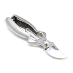 Hidehisa stainless steel garden pruners with ergonomic handle – Japanese precision pruning shears for gardening