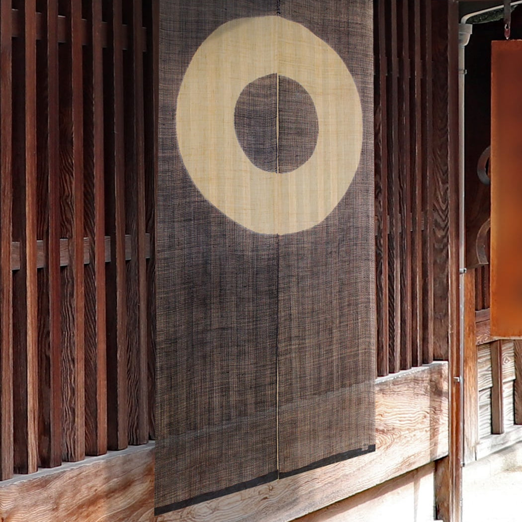 Janome Noren Curtain — Concentric Circle Motif