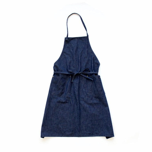 【日本製】STANDARD CALIFORNIA DENIM APRON Japanese 12oz Denim Work Apron – Made in Okayama | Indigo & Black
