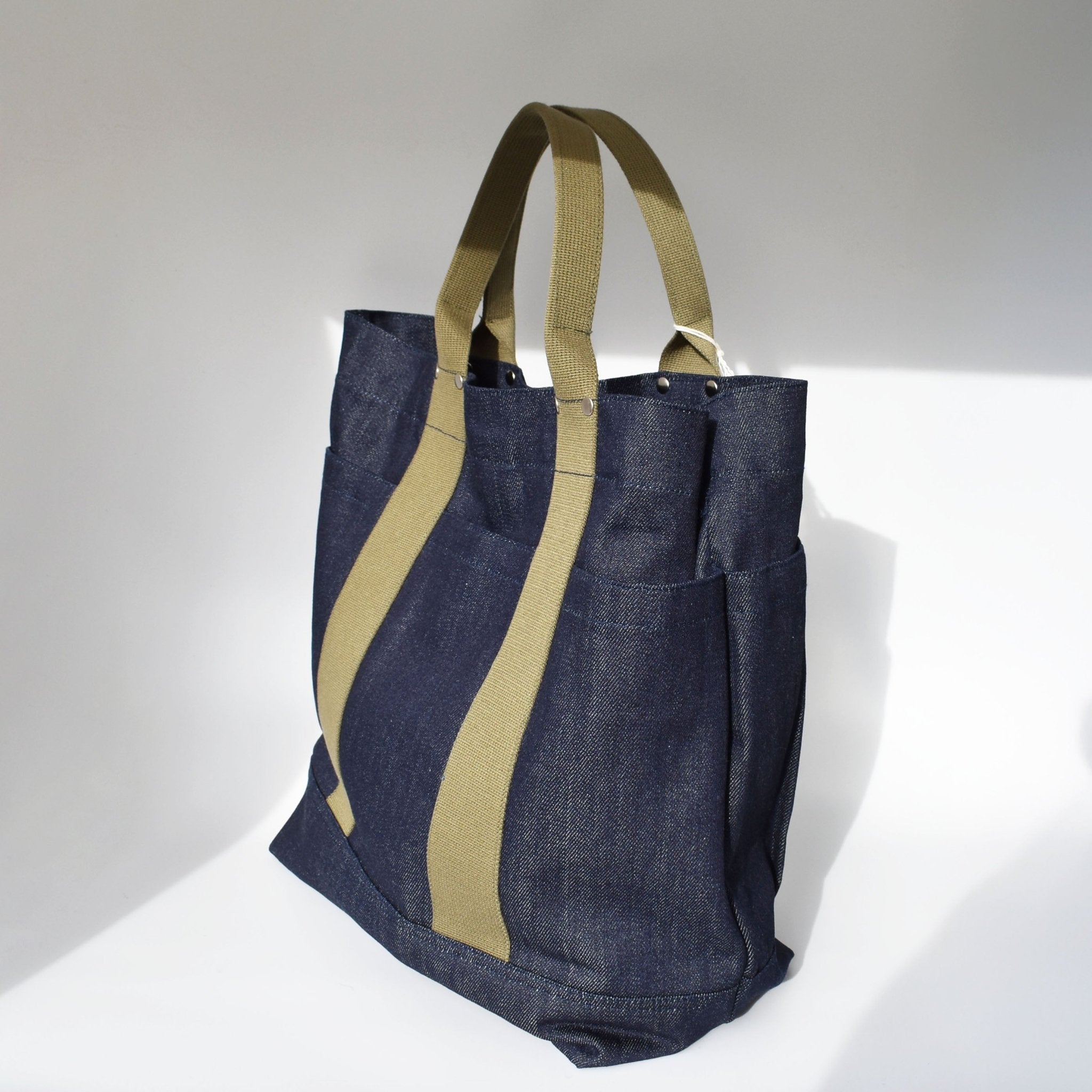 Japanese Denim Everyday Tote — Medium