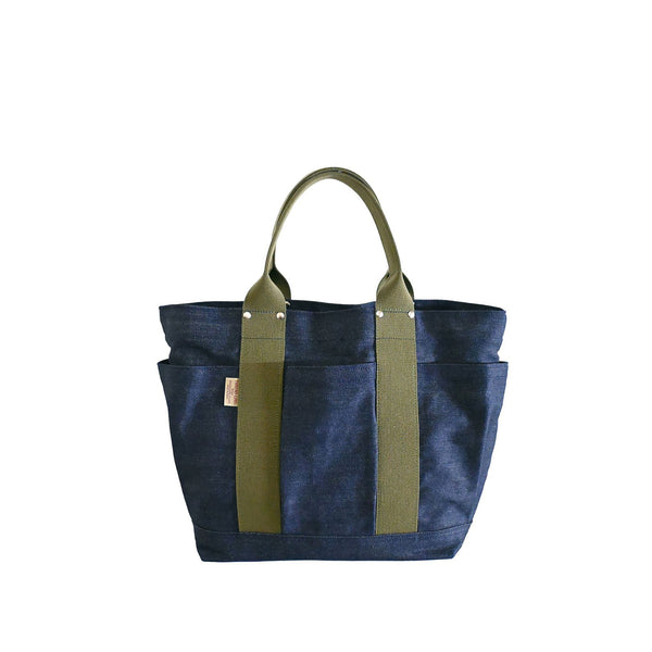 Japanese Denim Everyday Tote — Medium | Made in Japan – The Wabi