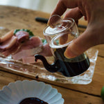 Japanese Smooth Pour Glass Soy Sauce Dispenser