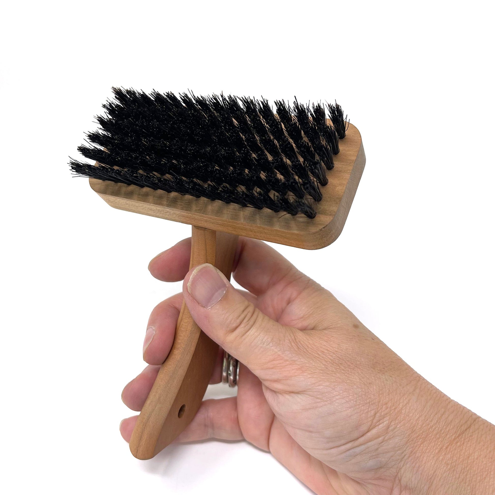 Kanaya Gentle Pet Brush with Natural Boar Bristles