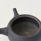 Nankei Apricot Kyusu Teapot — Black Clay 320ml