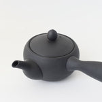 Nankei Apricot Kyusu Teapot — Black Clay 320ml