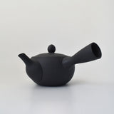 Nankei Apricot Kyusu Teapot — Black Clay 320ml