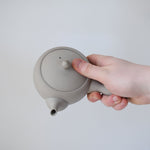 Nankei Apricot Kyusu Teapot — White Clay 320ml