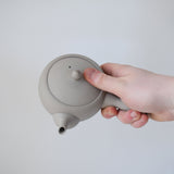 Nankei Apricot Kyusu Teapot — White Clay 320ml