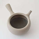 Nankei Apricot Kyusu Teapot — White Clay 320ml