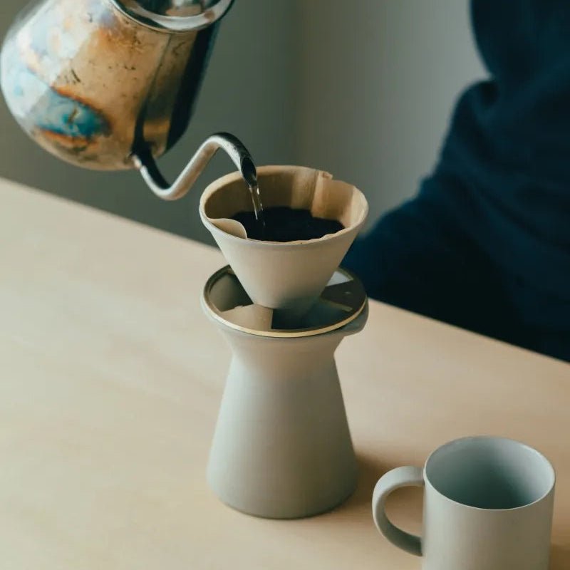 Nankei Brass Dripper Stand — Sanpō