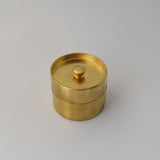 Nankei Brass Tea Caddy