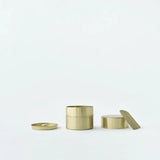 Nankei Brass Tea Caddy