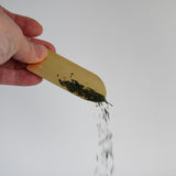 Nankei Brass Tea Scoop (Chasaji)