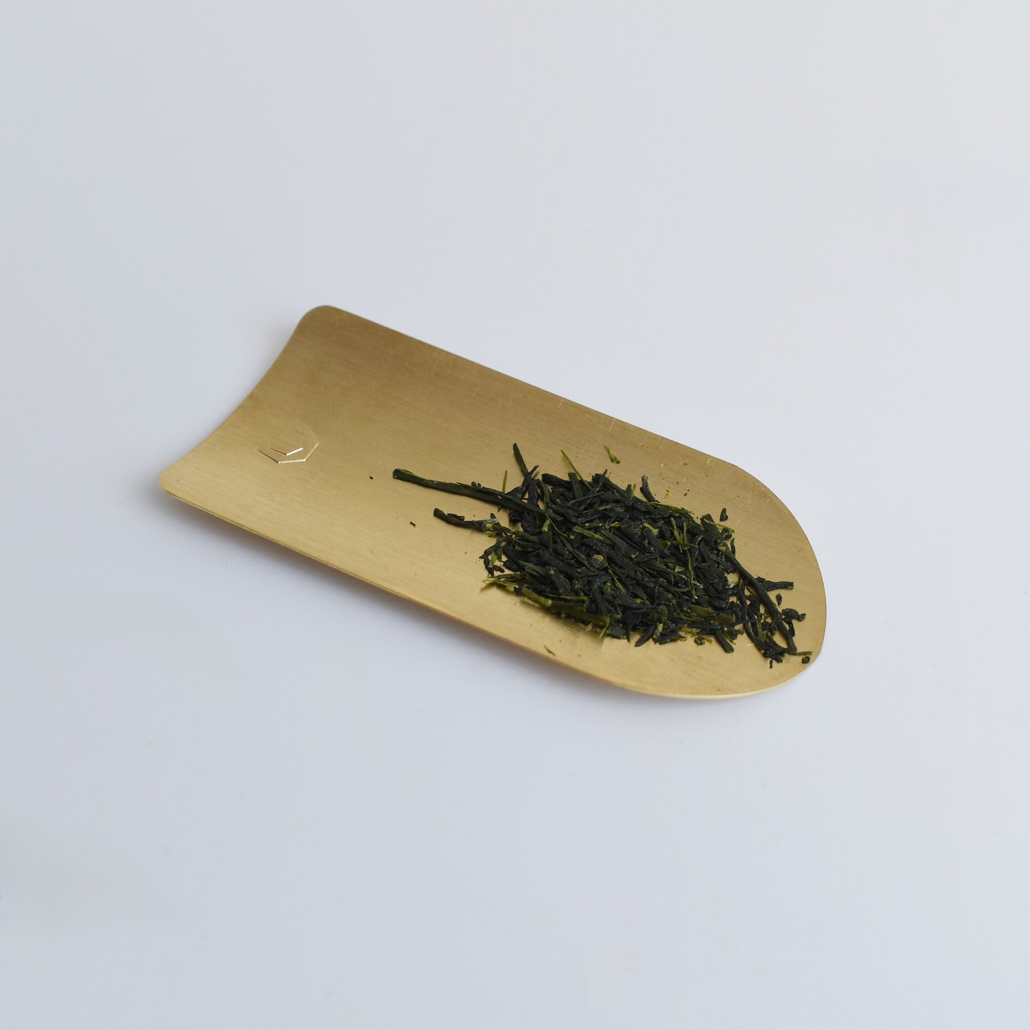 Nankei Brass Tea Scoop (Chasaji)