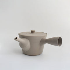 Nankei Sencha Kyusu Teapot — White Clay 600ml