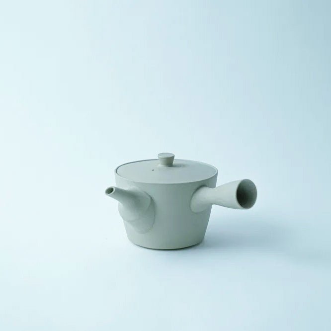 Nankei Sencha Kyusu Teapot — White Clay 600ml