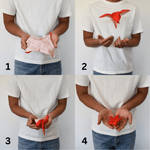 Origami Lens Cloth by 100 percent – Crane Set