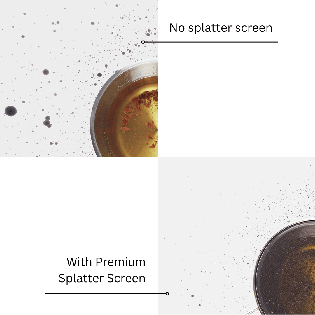 Premium Splatter Screen - Superior Kitchen Protection | The Wabi Sabi Shop