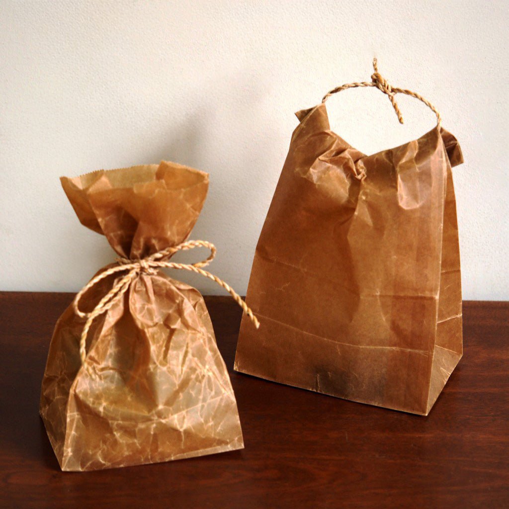 Rōbiki Japanese Waxed Paper Bags