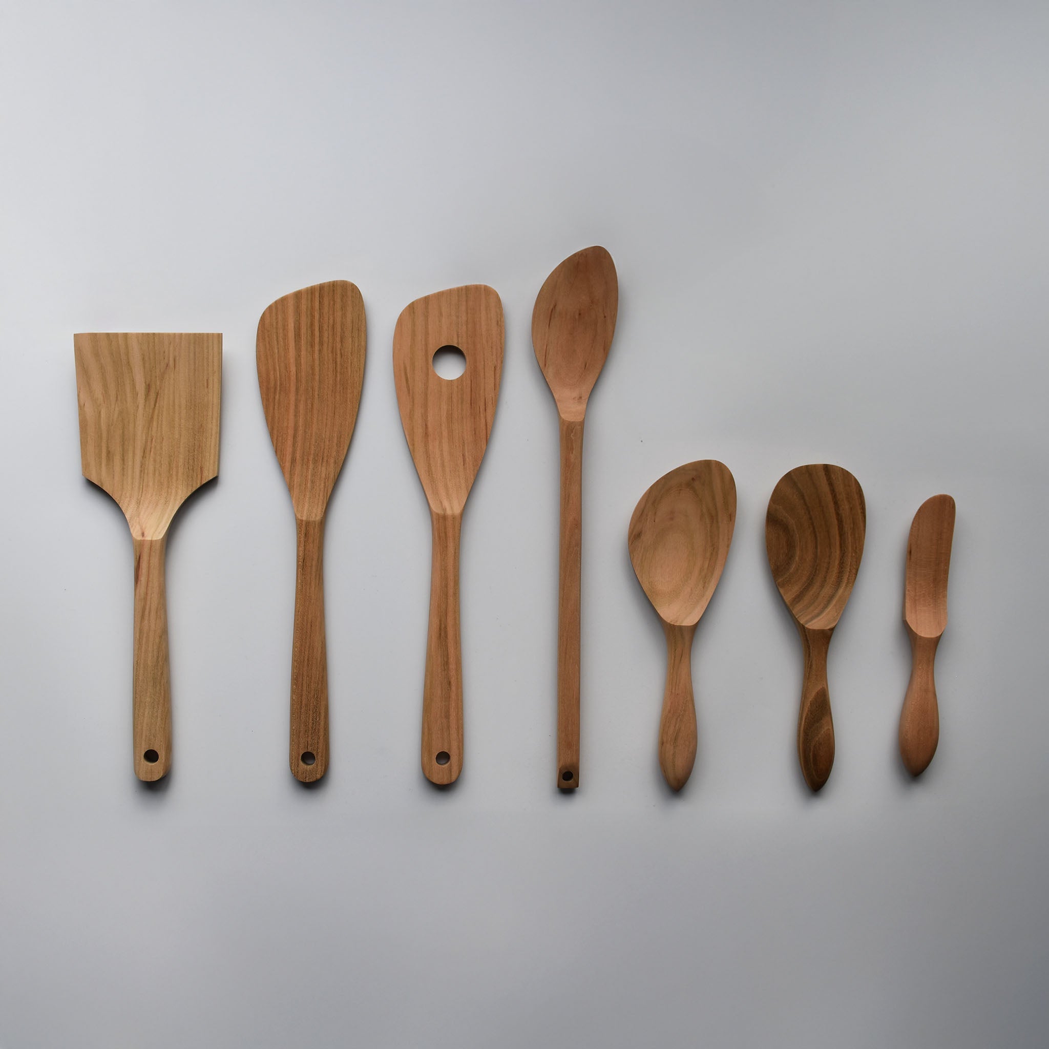 Sakura Wood Kitchen Utensil Set