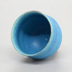 Shigaraki Rocks Glass - Azure Blue Glaze