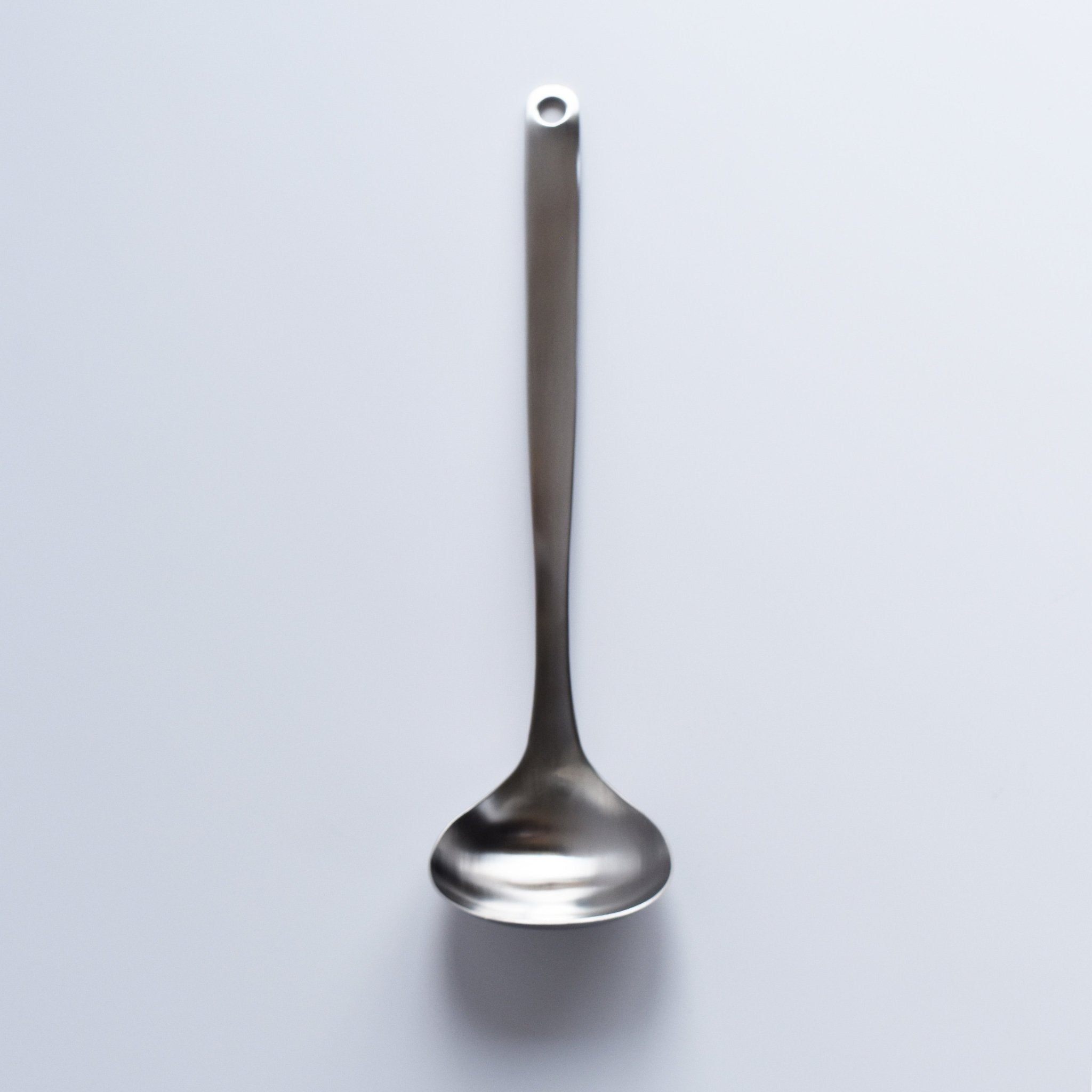 Sori Yanagi Stainless Steel Ladle — Japanese designer kitchen ladle for soups, stews, and daily cooking.