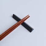 Triangular Ceramic Cutlery Rest – Black
