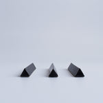 Triangular Ceramic Cutlery Rest – Black