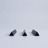 Triangular Ceramic Cutlery Rest – Black