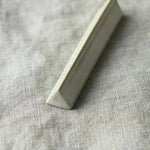 Triangular Ceramic Cutlery Rest – White