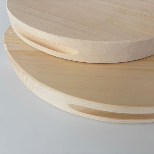 Yamaichi Hinoki Grand Round Cutting Board | Kiso Craftsmanship