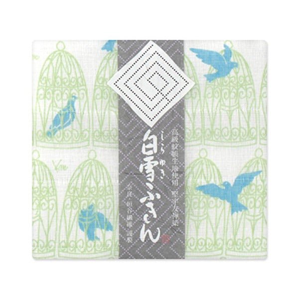 Japanese Dish Cloth – Shirayuki Kitchen Cloth - Blue Bird