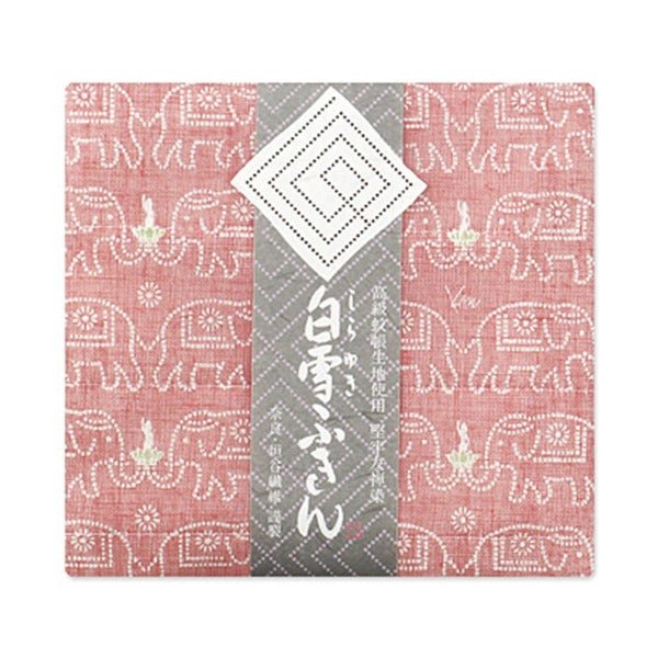 Japanese Dish Cloth – Shirayuki Kitchen Cloth - Buddha Elephant – Ruby