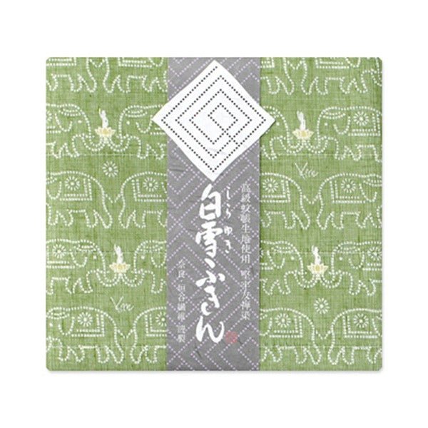 Japanese Dish Cloth – Shirayuki Kitchen Cloth - Buddha Elephant – Leaf